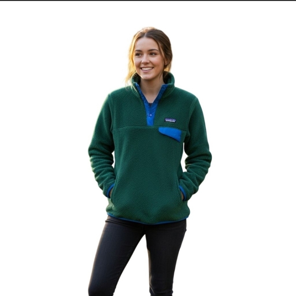 Patagonia Re-Tool Snap T Green Size S